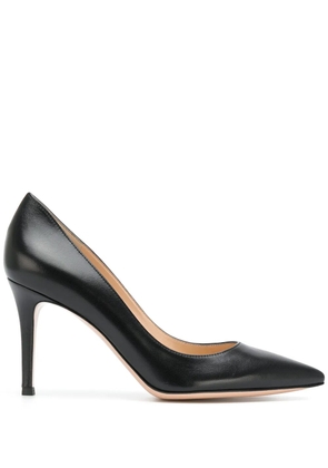 Gianvito Rossi Gianvito 85mm leather pumps - Black