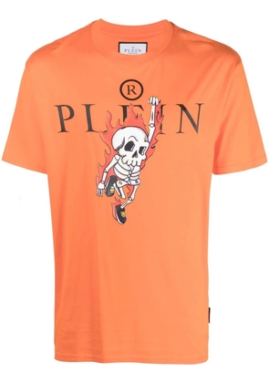 Philipp Plein Skully Gang short-sleeve T-shirt - Orange