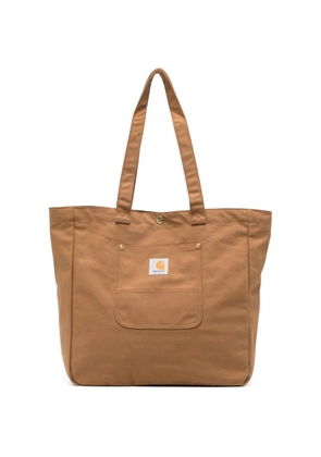 Carhartt WIP Bay pocket tote bag - Brown