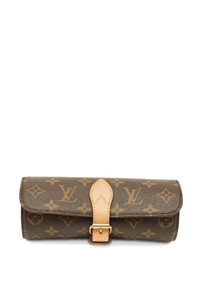 Louis Vuitton Pre-Owned Monogram canvas watch case - Brown
