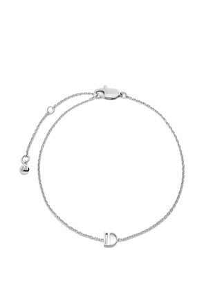 Monica Vinader Initial D chain bracelet - Silver