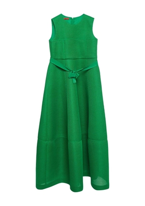 Carolina Herrera Vintage mesh ribbon dress - Green