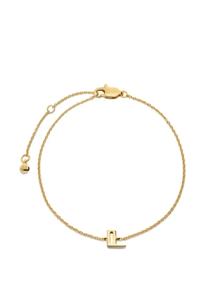 Monica Vinader Initial L initial bracelet - Gold