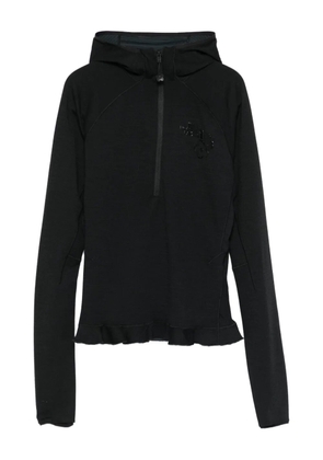 Cecilie Bahnsen x The North Face ruffled hoodie - Black