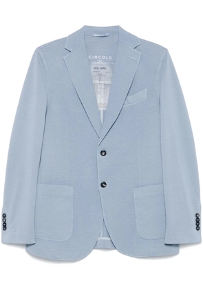 Circolo 1901 single-breasted blazer - Blue