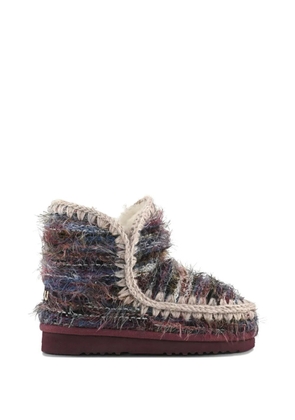 Mou Eskimo 18 Wool ankle boots - Blue