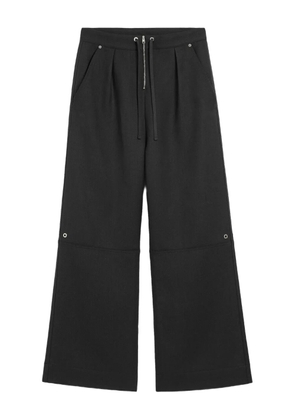 AMI Paris zipped wool trousers - Black