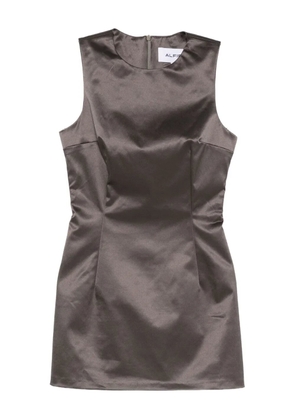 ALFIE Nori satin mini dress - Grey
