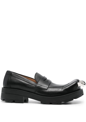 Charles Jeffrey Loverboy Moggies claw-detailing loafers - Black