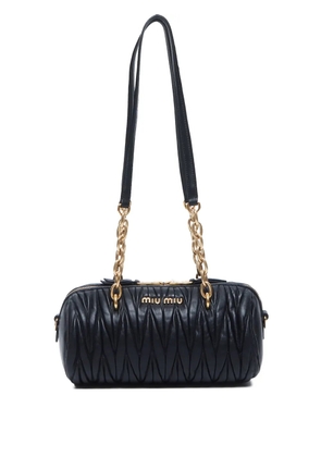 Miu Miu Pre-Owned 2010-2020's Cylinder shoulder bag - Black