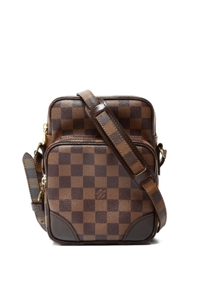 Louis Vuitton Pre-Owned 2009 SP Amazone Damier Ebène cross body bag - Brown