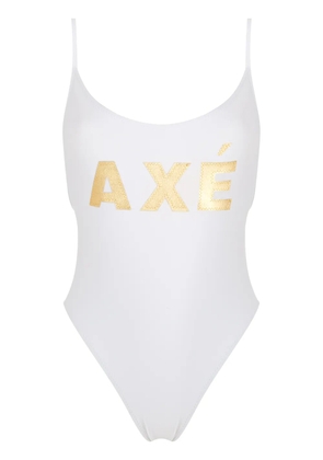 Amir Slama high-leg swimsuit - White