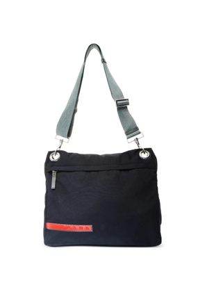 Prada Pre-Owned 1990-2000s canvas cross body bag - Black