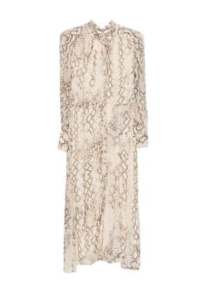 Ba&Sh Sahara midi dress - Neutrals