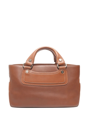 Celine Pre-Owned 2000s Boogie leather tote bag - Brown