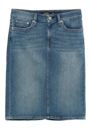 Lauren Ralph Lauren Daniela denim skirt - Blue