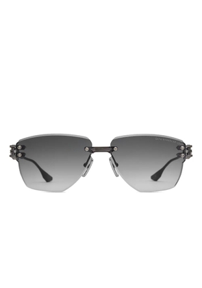 Dita Eyewear rimless geometric-frame sunglasses - Black