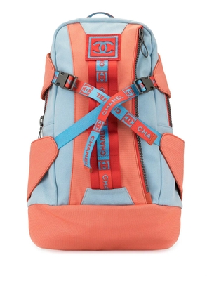 CHANEL Pre-Owned Sports Line CC backpack - Blue