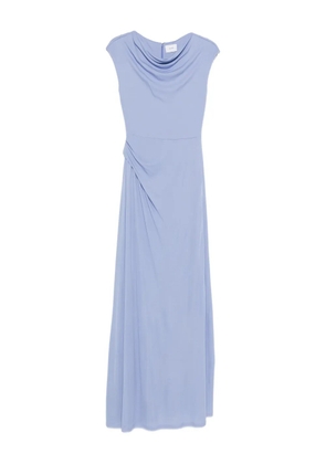 ERDEM zip-up maxi dress - Blue