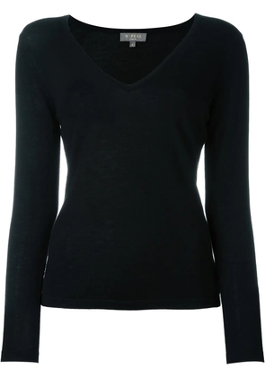 N.Peal V-neck sweater - Black