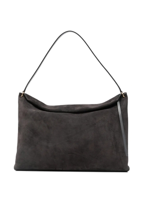Wandler Penelope suede shoulder bag - Grey