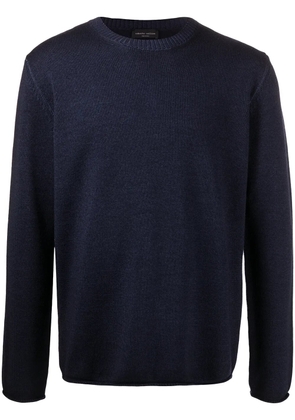 Roberto Collina round neck jumper - Blue