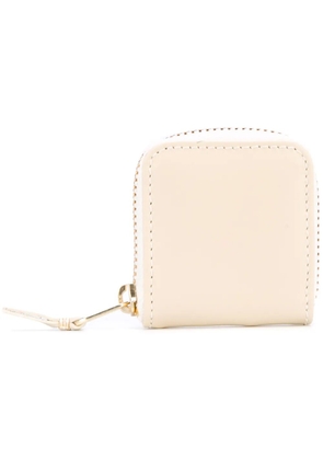 Comme Des Garçons Wallet Colour Plain coin purse - Neutrals