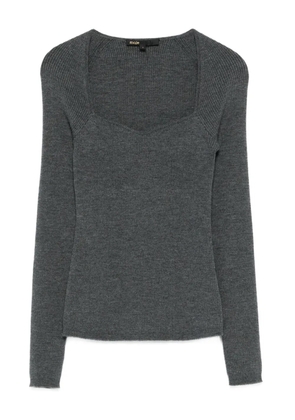 Maje wool sweater - Grey