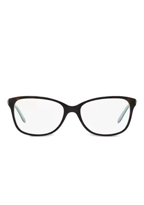 Tiffany & Co Eyewear heart-detail square-frame glasses - Brown