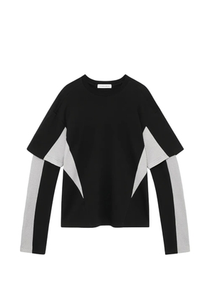 FFFPOSTALSERVICE Diffraction long-sleeve T-shirt - Black