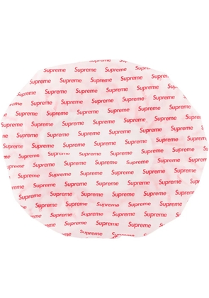Supreme logo-print shower cap - White