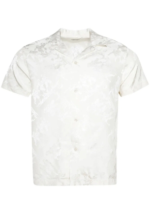 BODE patterned-jacquard shirt - White