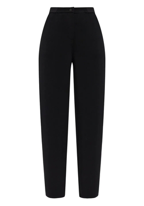 Emporio Armani high-waist sweatpants - Black