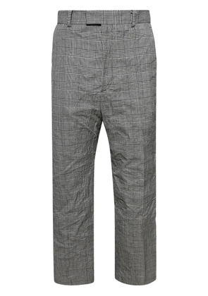 VETEMENTS checked trousers - Grey