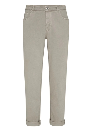 Brunello Cucinelli five-pocket jeans - Grey