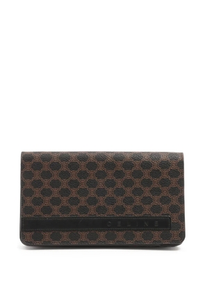 Celine Pre-Owned Macadam leather wallet - Brown