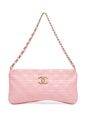CHANEL Pre-Owned 2003-2004 Chocolate Bar shoulder bag - Pink