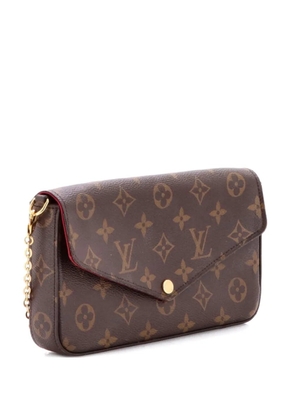 Louis Vuitton Pre-Owned Felicie Pochette Monogram Canvas crossbody bag - Brown