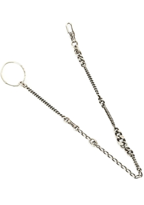 WERKSTATT:MÜNCHEN curb chain keyring - Metallic