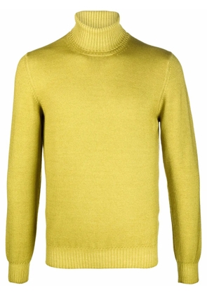 Fileria roll-neck knitted jumper - Green