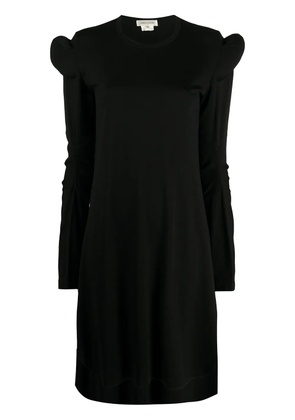 Comme Des Garçons Pre-Owned 2000 textured shoulder dress - Black