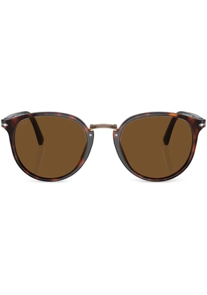 Persol tortoiseshell-effect sunglasses - Brown