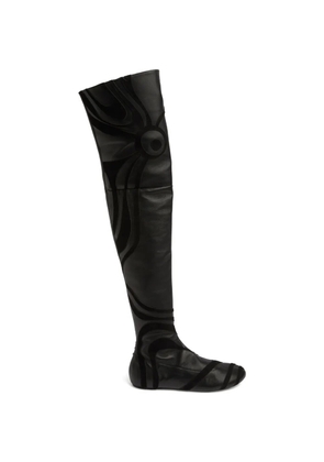 PUCCI Marmo over-the-knee boots - Black