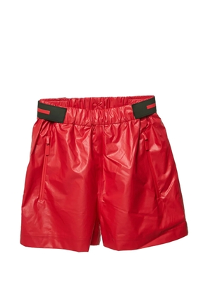 Prada Pre-Owned logo-detail shorts - Red