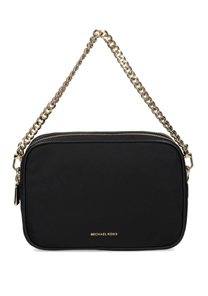 Michael Michael Kors logo-lettering crossbody bag - Black
