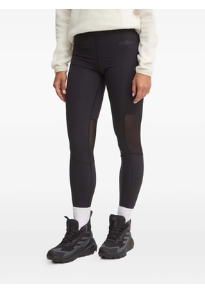 JACK WOLFSKIN Kensteig mesh panel trousers - Black