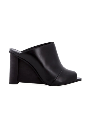Studio Chofakian wedge mules - Black