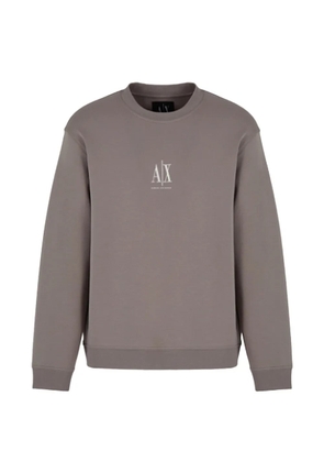 Armani Exchange logo-detail sweatshirt - Grey