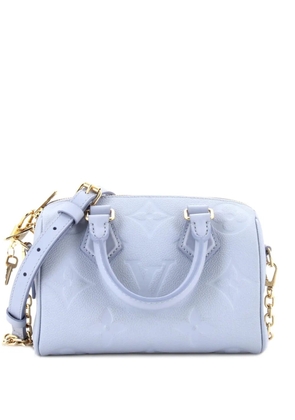 Louis Vuitton Pre-Owned Speedy Bandouliere Bag Monogram Empreinte Giant 20 crossbody bag - Blue