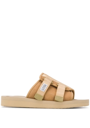 Suicoke double-strap slides - Neutrals